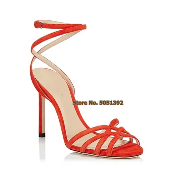 Women High Heel Stiletto Sandals Peet Toe Patent Leather Sexy Buckle Strap Concise Fashion Large Size Banquet Shoes
Women High Heel Stiletto Sandals Peet Toe Patent Leather Sexy Buckle Strap Concise Fashion Large Size Banquet Shoes