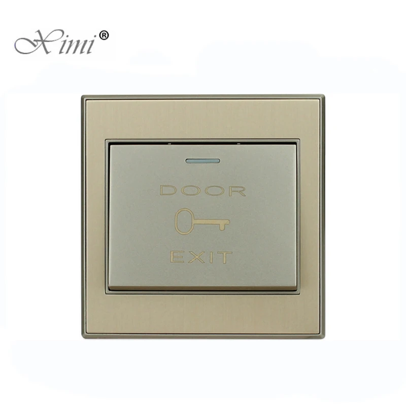 Metal Push Exit Button Door Release Exit Switch For Access Control System Door Open Exit Button Access Control Metal Door Button
Metal Push Exit Button Door Release Exit Switch For Access Control System Door Open Exit Button Access Control Metal Door Button