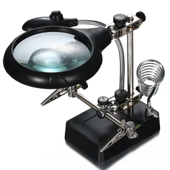 Multifunctional Desk-top Magnifier Welding Magnifying Glass Optical Tool with Rechargeable Auxiliary Clip tool
Multifunctional Desk-top Magnifier Welding Magnifying Glass Optical Tool with Rechargeable Auxiliary Clip tool
