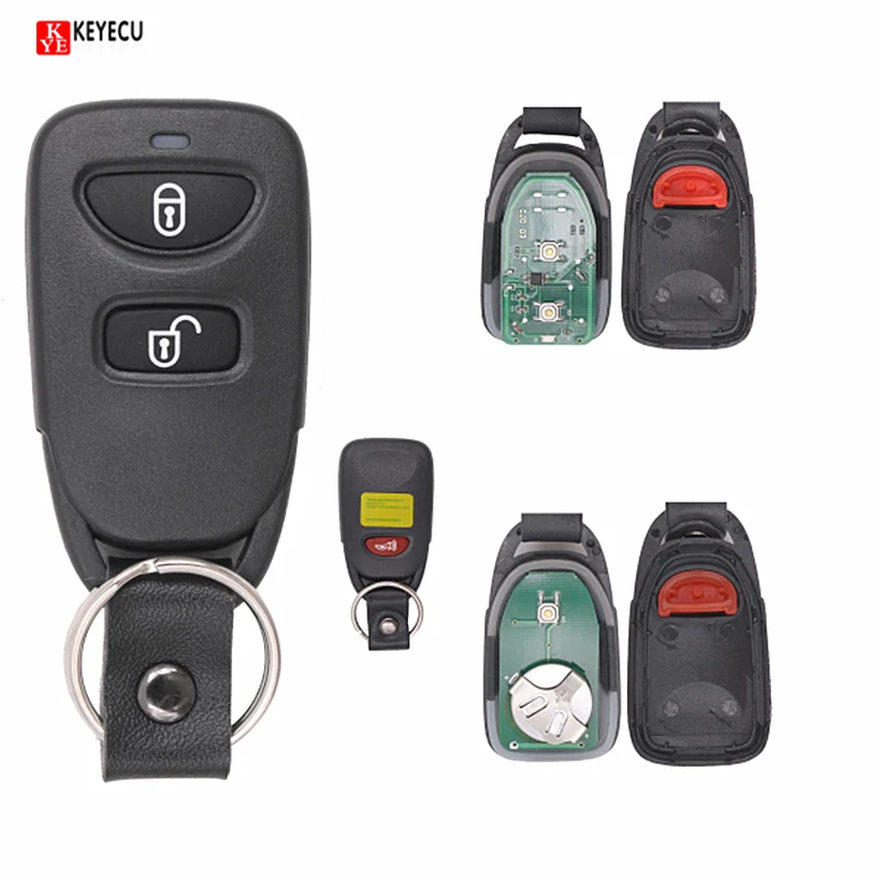 Keyecu Car Remote Control Key Fob 2+1 Button 433MHz for Hyundai Tucson Santa Fe 2005 2006 2007 2008 2009
Keyecu Car Remote Control Key Fob 2+1 Button 433MHz for Hyundai Tucson Santa Fe 2005 2006 2007 2008 2009