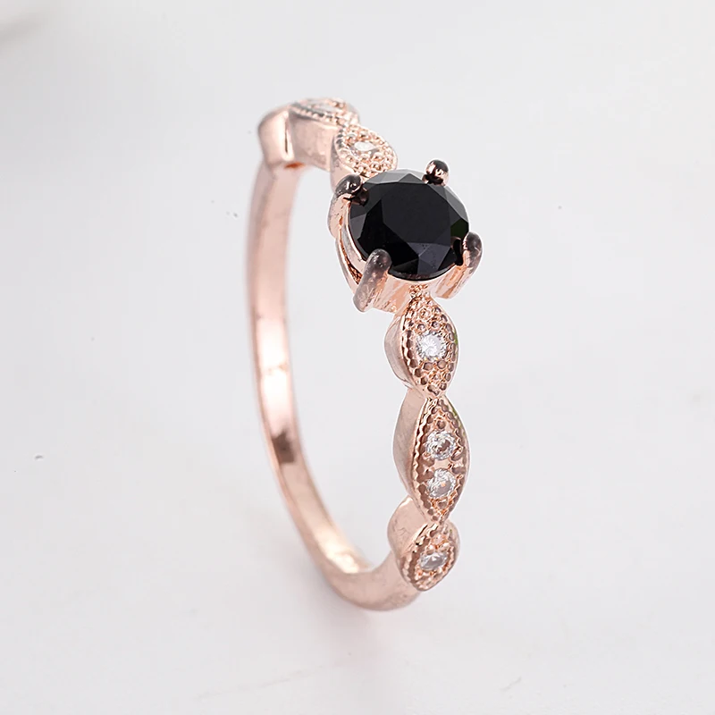 Black Stone Rings for Women White Crystal Wedding Ring Rose Ring Luxury Engagement Jewelry Bague Femme Anillos Mujer O3D150
Black Stone Rings for Women White Crystal Wedding Ring Rose Ring Luxury Engagement Jewelry Bague Femme Anillos Mujer O3D150