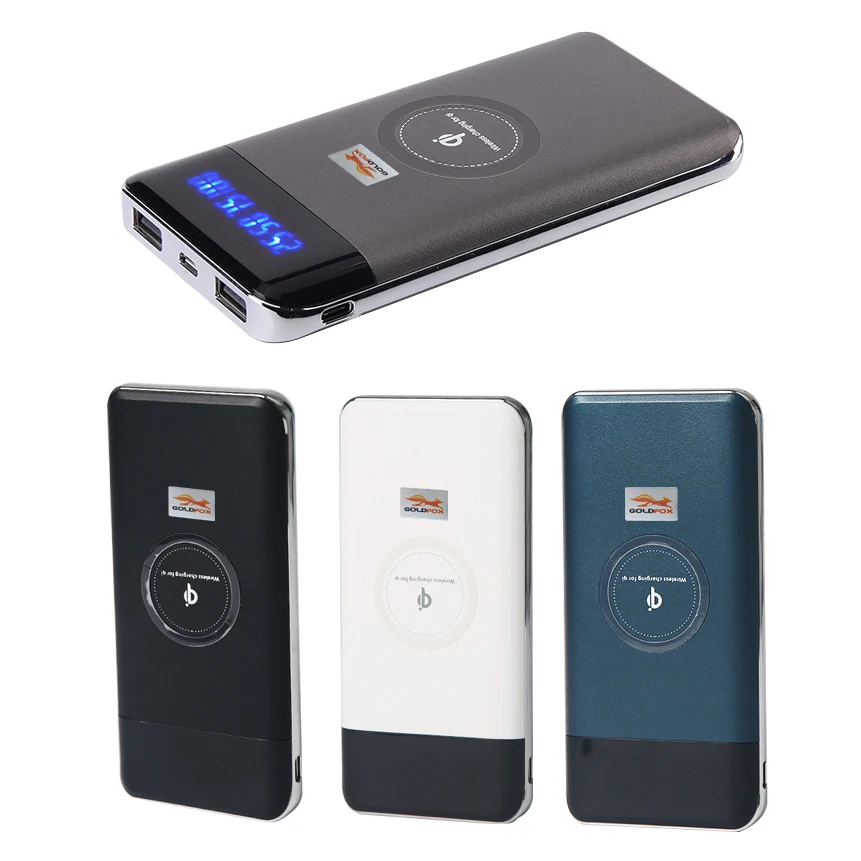 10000mAh External Battery Dual USB Power Bank Qi Wireless Charger For iPhone X 8 Samsung Note 8 S8 S7 S6 Mobile Phone Charger
10000mAh External Battery Dual USB Power Bank Qi Wireless Charger For iPhone X 8 Samsung Note 8 S8 S7 S6 Mobile Phone Charger