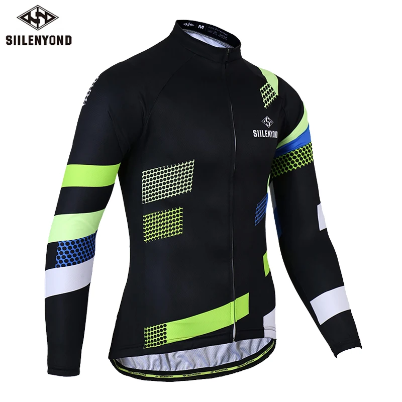 SIILENYOND Mens Cycling Jersey Long sleeve Bike Clothing Ropa Ciclismo Cycling Clothes Spring Riding Bicycle Equipment Shirts
SIILENYOND Mens Cycling Jersey Long sleeve Bike Clothing Ropa Ciclismo Cycling Clothes Spring Riding Bicycle Equipment Shirts