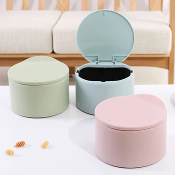 Creative Desktop Waste Bins Circular Press Type Home Car Garbage Storage Bucket Multifunction Kitchen Push Cover Waste Baskets
Creative Desktop Waste Bins Circular Press Type Home Car Garbage Storage Bucket Multifunction Kitchen Push Cover Waste Baskets
