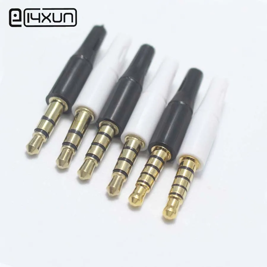 2pcs 3.5mm 3pole 4pole 5pole Stereo Headset Jack Plug 3.5 audio plugs with White / Black Housing Headphone Connector
2pcs 3.5mm 3pole 4pole 5pole Stereo Headset Jack Plug 3.5 audio plugs with White / Black Housing Headphone Connector