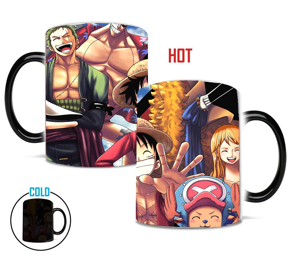 Cartoon Anime One Piece Coffee Mug Magic Color Change Ceramic Tea Milk Cup Tumbler Creative Gift for Birthday Christmas
Cartoon Anime One Piece Coffee Mug Magic Color Change Ceramic Tea Milk Cup Tumbler Creative Gift for Birthday Christmas