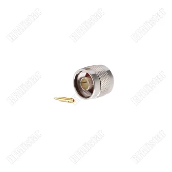 50 Pieces N Plug Male RF Connector Solder For Semi rigid.141" Cable RG402 Coaxial Cable Straight Type
50 Pieces N Plug Male RF Connector Solder For Semi rigid.141" Cable RG402 Coaxial Cable Straight Type