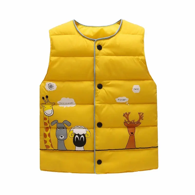 Winter Autumn Waistcoat Girls Boys Vest Baby Coats Children Clothes Down Jacket Child Baby Warm For Kids Vests Giraffe Cartoon
Winter Autumn Waistcoat Girls Boys Vest Baby Coats Children Clothes Down Jacket Child Baby Warm For Kids Vests Giraffe Cartoon