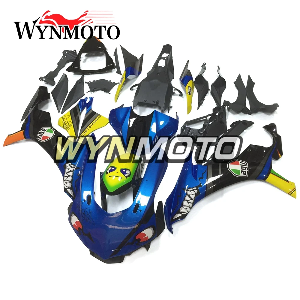 ABS Injection Plastics Fairings For Yamaha YZF1000 R1 Year 2015 - 2016 15 16 Motorcycle Full Fairing Kit Blue Colorful Cowlings
ABS Injection Plastics Fairings For Yamaha YZF1000 R1 Year 2015 - 2016 15 16 Motorcycle Full Fairing Kit Blue Colorful Cowlings
