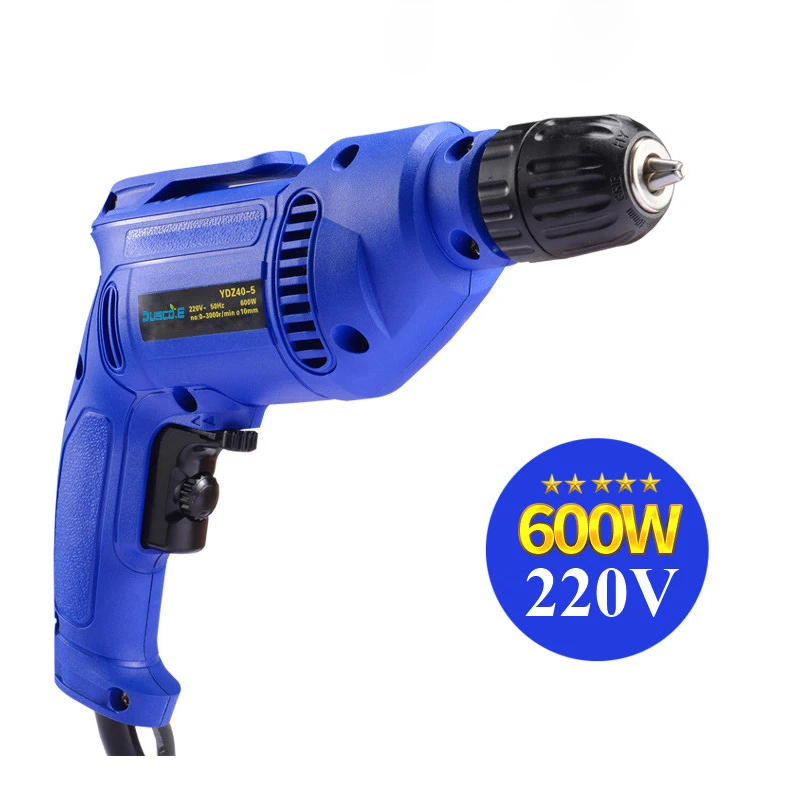 Dusco.E 220V 600W Electric Drill Hammer Drill Impact Drill Multi-function Drilling in Steel Concrete Woodworking Power Tool New
Dusco.E 220V 600W Electric Drill Hammer Drill Impact Drill Multi-function Drilling in Steel Concrete Woodworking Power Tool New