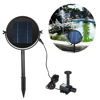 Adjustable Round Solar Submersible Pump Fountain Bird Bath Water Fountain Garden Decoration Fuentes De Agua Decoracion 40JUN12
Adjustable Round Solar Submersible Pump Fountain Bird Bath Water Fountain Garden Decoration Fuentes De Agua Decoracion 40JUN12