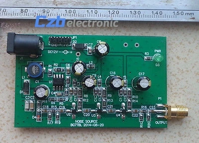 100% Источник шума SMA/простой спектр внешний источник отслеживания DC 12 V/0.3A |