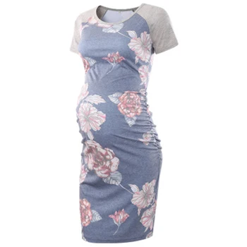Maternity Striped Clothes Casual Cotton Pregnancy Dresses Women Short Sleeve Pregnancy Dresses Maternity Printed Clothes 
Maternity Striped Clothes Casual Cotton Pregnancy Dresses Women Short Sleeve Pregnancy Dresses Maternity Printed Clothes