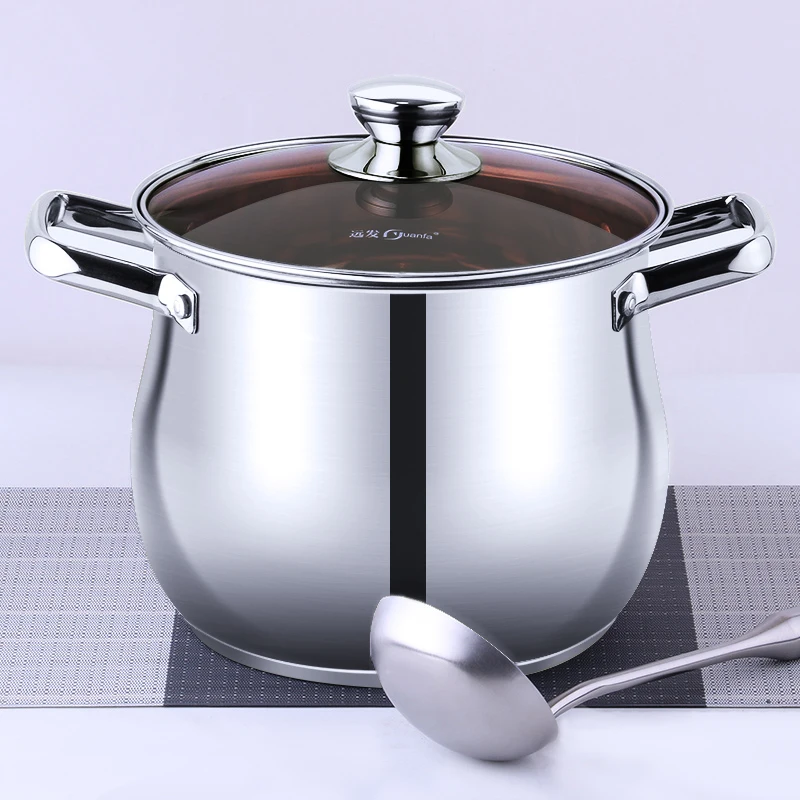Big-capacity Easy Clean Stainless Steel Stockpot Cook Porridge Pot Bodiness Steam Grid Apply to Gas Induction Cooker
Big-capacity Easy Clean Stainless Steel Stockpot Cook Porridge Pot Bodiness Steam Grid Apply to Gas Induction Cooker