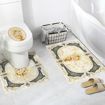 3pcs flower pattern bathroom anti-skid waterproof decorative wall PVC environmental self-adhesive toilet floor sticker
3pcs flower pattern bathroom anti-skid waterproof decorative wall PVC environmental self-adhesive toilet floor sticker
