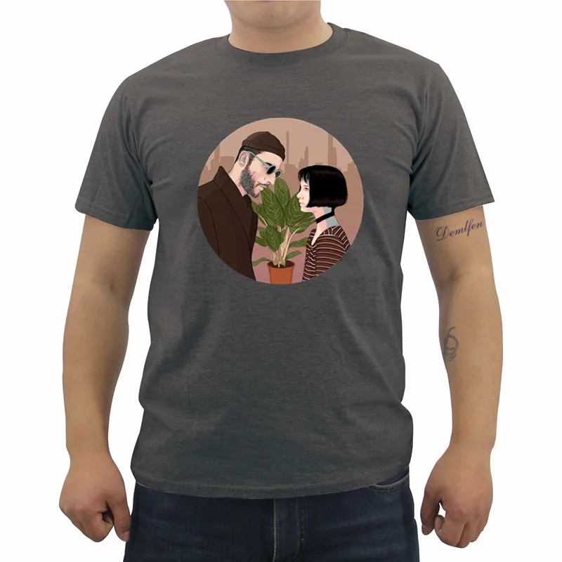 Summer Classic French Movie The Professional T Shirt Leon Mathilda Printed Tees Casual Men's Short Sleeve Cotton T-Shirt
Summer Classic French Movie The Professional T Shirt Leon Mathilda Printed Tees Casual Men's Short Sleeve Cotton T-Shirt