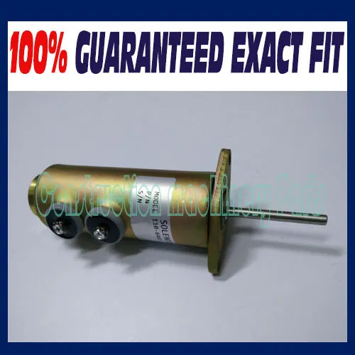 Fast free shipping! Replace CAT Caterpillar 110-6466 6T-4121 Fuel Shutdown Shutoff Solenoid Valve 12V
Fast free shipping! Replace CAT Caterpillar 110-6466 6T-4121 Fuel Shutdown Shutoff Solenoid Valve 12V