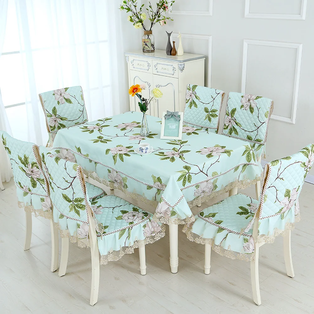 High Quality Tablecloths with Chair Covers Mats Embroidered Tablecloth For Table Wedding Home Coffee Table Cloth Cover
High Quality Tablecloths with Chair Covers Mats Embroidered Tablecloth For Table Wedding Home Coffee Table Cloth Cover