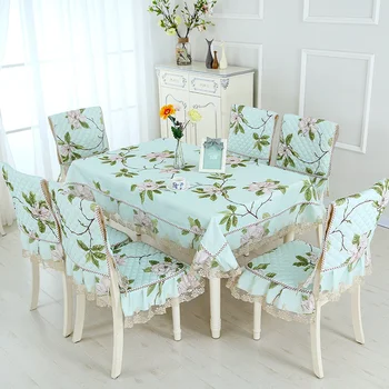 High Quality Tablecloths with Chair Covers Mats Embroidered Tablecloth For Table Wedding Home Coffee Table Cloth Cover
High Quality Tablecloths with Chair Covers Mats Embroidered Tablecloth For Table Wedding Home Coffee Table Cloth Cover