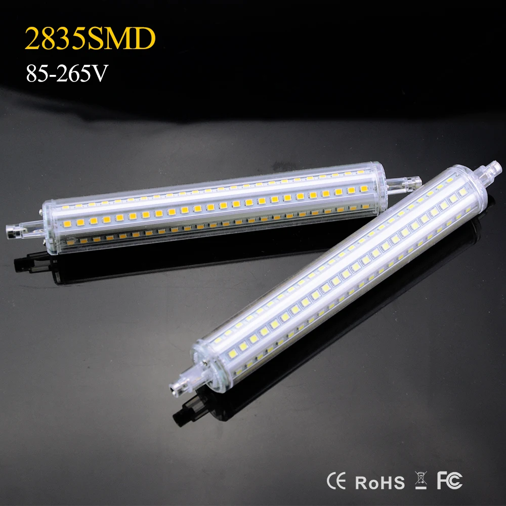 R7S 118MM Dimmable Corn Bulb 10W 152 SMD 4014 Pure White//Warm White Light Lamp A