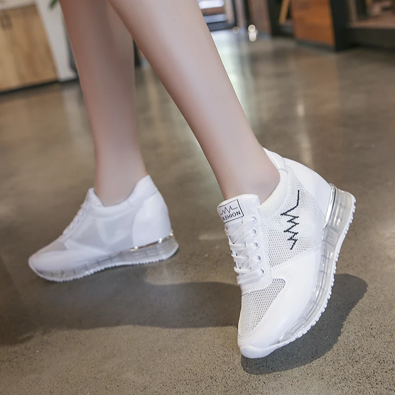 2019 Women Chunky Shoes New Spring Sneakers Lady Increase Mesh Leather Casual Shoes Woman Patchwork Ladies Footware
2019 Women Chunky Shoes New Spring Sneakers Lady Increase Mesh Leather Casual Shoes Woman Patchwork Ladies Footware