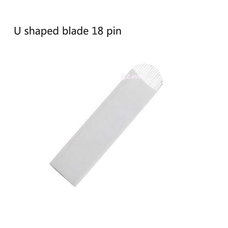 Tattoo needle 10pieces 18 pin U Sterilized Stainless Steel 3D tattoo Embroidery Eyebrow Permanent Makeup Needles Blade Hot Sale
Tattoo needle 10pieces 18 pin U Sterilized Stainless Steel 3D tattoo Embroidery Eyebrow Permanent Makeup Needles Blade Hot Sale