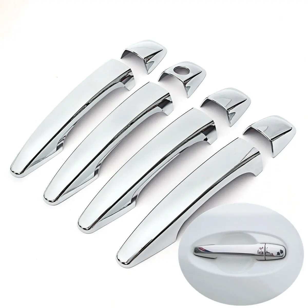 For Toyota Prius V Prius 40 ZVW40 / Grand Prius+ 2012 - 2017 New Chrome Car Door Handle Cover Trim Sticker Car Styling
For Toyota Prius V Prius 40 ZVW40 / Grand Prius+ 2012 - 2017 New Chrome Car Door Handle Cover Trim Sticker Car Styling