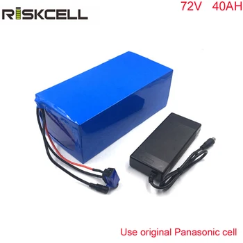DIY Electric Bicycle Battery 72V 40Ah 18650 Battery Pack for Electric Car with Charger For Panasonic cell
DIY Electric Bicycle Battery 72V 40Ah 18650 Battery Pack for Electric Car with Charger For Panasonic cell