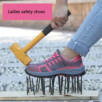 New Steel Toe Work Women Work Boots For Mesh Women Lightweight Breathable Anti-smashing Non-slip Protective Safety Shoes
New Steel Toe Work Women Work Boots For Mesh Women Lightweight Breathable Anti-smashing Non-slip Protective Safety Shoes
