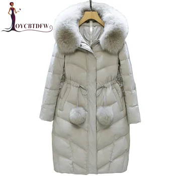 Winter Jacket women fashion mid-Long section coat Fur Collar Hooded Female Cotton outerwear Solid color Thickening Parkas DD139
Winter Jacket women fashion mid-Long section coat Fur Collar Hooded Female Cotton outerwear Solid color Thickening Parkas DD139