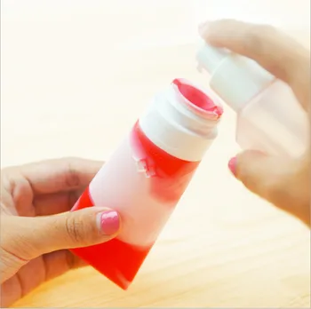 Drop Ship3ps/lot SOFT Silicone Refillable bottle Portable Mini Traveler Packing Bottle Press Bottle for Lotion Shampoo Bath
Drop Ship3ps/lot SOFT Silicone Refillable bottle Portable Mini Traveler Packing Bottle Press Bottle for Lotion Shampoo Bath