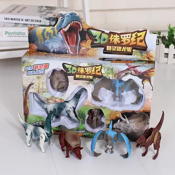 Jurassic World deformed dinosaur eggs action figures set children assembled educational dino capsule toys
Jurassic World deformed dinosaur eggs action figures set children assembled educational dino capsule toys
