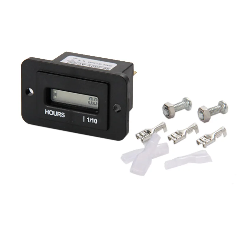 Digital LCD Resettable Hour Meter counter for ATV Snowmobile Boat Generator FARM Machinery RL-HM010 DC 4.5-90V
Digital LCD Resettable Hour Meter counter for ATV Snowmobile Boat Generator FARM Machinery RL-HM010 DC 4.5-90V