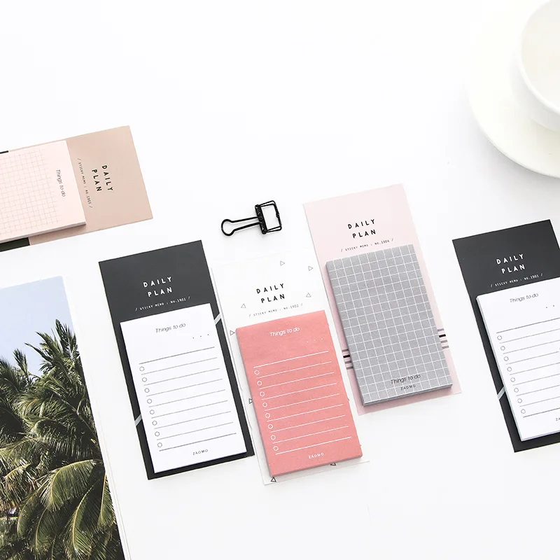 2 pcs Pure Daily memo notes Things to do list grid memo pad Fresh Guestbook Stationery Office accessories School supplies FM707
2 pcs Pure Daily memo notes Things to do list grid memo pad Fresh Guestbook Stationery Office accessories School supplies FM707