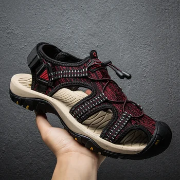 Summer Mesh Sport Sandal Men Comfortable Beach Sandals Man Anti-Slippery Hiking Sandals for Men Brand Designer Big Size Men Shoe
Summer Mesh Sport Sandal Men Comfortable Beach Sandals Man Anti-Slippery Hiking Sandals for Men Brand Designer Big Size Men Shoe