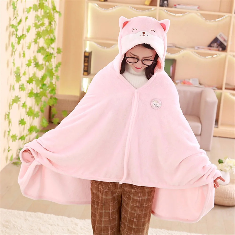 1pc 1*1.7m High Quality Cute Corgi Husky Dog Plush Cloak Soft Cartoon Cloak Anime Soft Hoodie Pajamas Animal Blanket Warm Cloak
1pc 1*1.7m High Quality Cute Corgi Husky Dog Plush Cloak Soft Cartoon Cloak Anime Soft Hoodie Pajamas Animal Blanket Warm Cloak