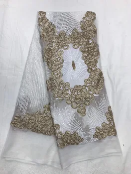 High-quality embroidered sequined lace fabric, French lace fabric new listing, African wedding lace fabric JL28581
High-quality embroidered sequined lace fabric, French lace fabric new listing, African wedding lace fabric JL28581