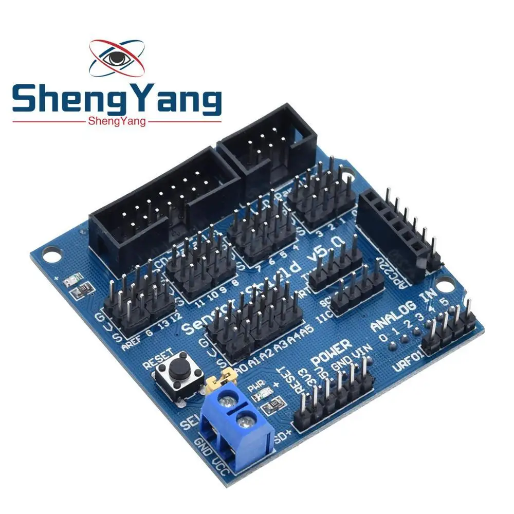 V5.0 Sensor Shield expansion board for arduino electronic building blocks robot accessories Sensor Shield V5 expansion board
V5.0 Sensor Shield expansion board for arduino electronic building blocks robot accessories Sensor Shield V5 expansion board
