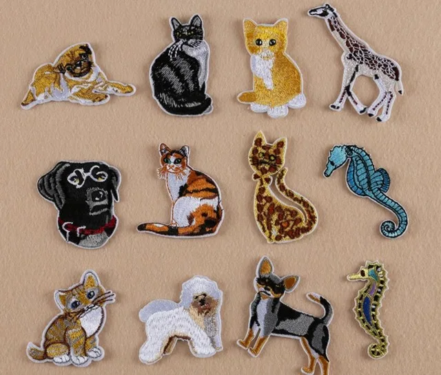 10Pcs Embroidered Animals Dog Cat Deer Snake Lion Patch Iron On Patch Sewing Animal Applique Badge Clothes Patch Stickers Appare
10Pcs Embroidered Animals Dog Cat Deer Snake Lion Patch Iron On Patch Sewing Animal Applique Badge Clothes Patch Stickers Appare