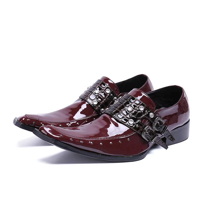 Zapatos hombre formal patent genuine leather business oxford shoes for men buckle strap pointed toe italian mens shoes brands
Zapatos hombre formal patent genuine leather business oxford shoes for men buckle strap pointed toe italian mens shoes brands
