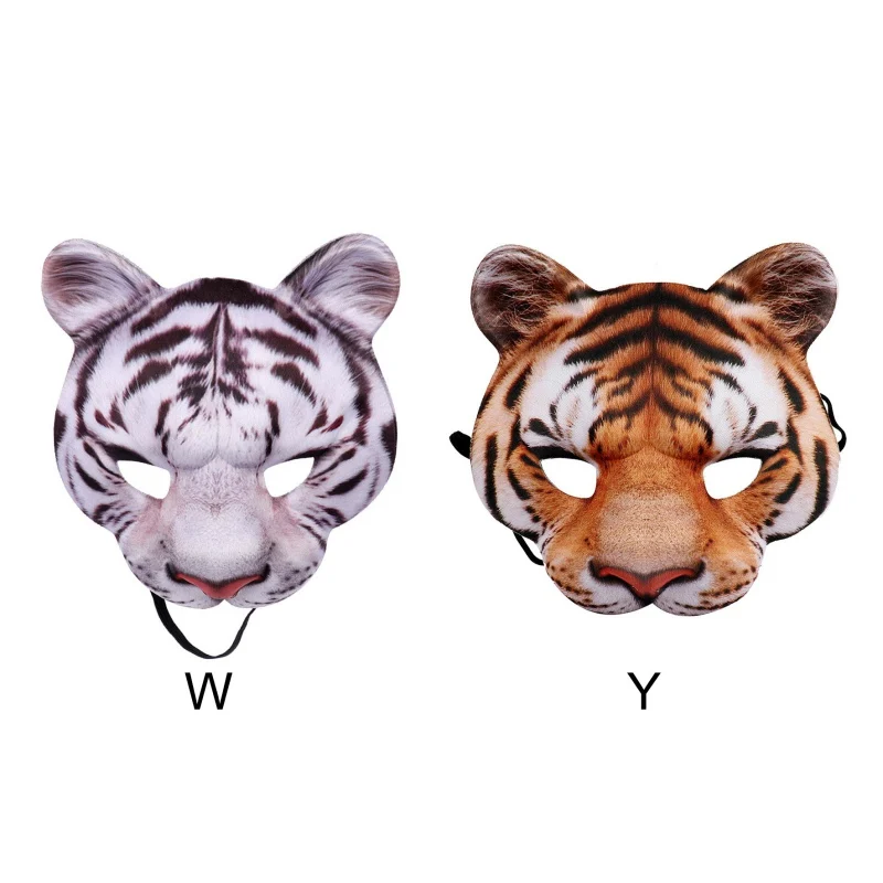 3D Tiger Mask Halloween Cosplay Masks Horror Tigers Masque Party Decoration Accessories
3D Tiger Mask Halloween Cosplay Masks Horror Tigers Masque Party Decoration Accessories
