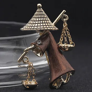 Fashion New Arrival Men's Punk Jewelry Brand chain Countryside porch brooch for women men jewelry Brown Enamel Broches Bijoux
Fashion New Arrival Men's Punk Jewelry Brand chain Countryside porch brooch for women men jewelry Brown Enamel Broches Bijoux