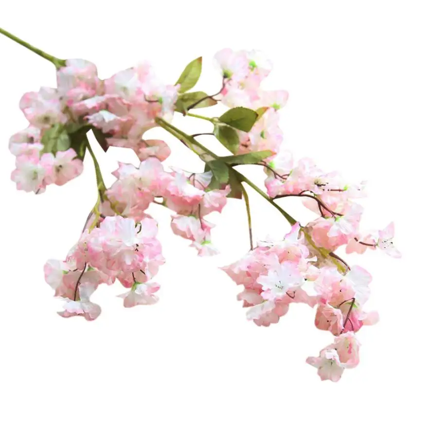 Flower Artificial Artificial Fake Cherry Blossom Silk Flower Bridal Hydrangea Home Garden Decor 5.2
Flower Artificial Artificial Fake Cherry Blossom Silk Flower Bridal Hydrangea Home Garden Decor 5.2