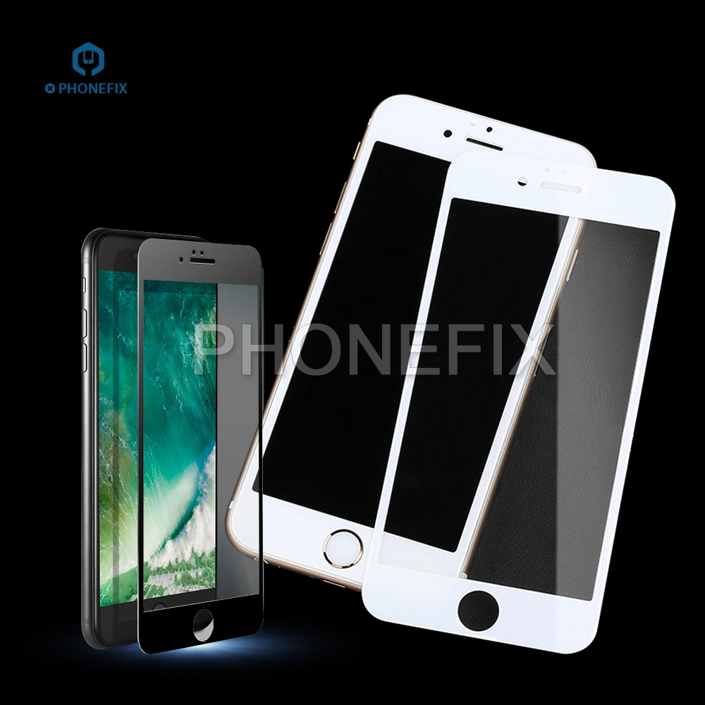 PHONEFIX High Transmittance Film Protector 3D Curved Tempered Glass for iPhone 6 6S 7 8 8Plus LCD Screen Repair Protector
PHONEFIX High Transmittance Film Protector 3D Curved Tempered Glass for iPhone 6 6S 7 8 8Plus LCD Screen Repair Protector