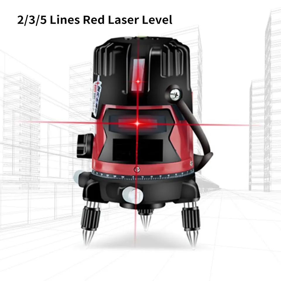 2/3/5 Lines Red Laser Level High Precision Laser Line Projector Outdoor Lithium Battery Charging Infrared Level Beam Line Tools
2/3/5 Lines Red Laser Level High Precision Laser Line Projector Outdoor Lithium Battery Charging Infrared Level Beam Line Tools