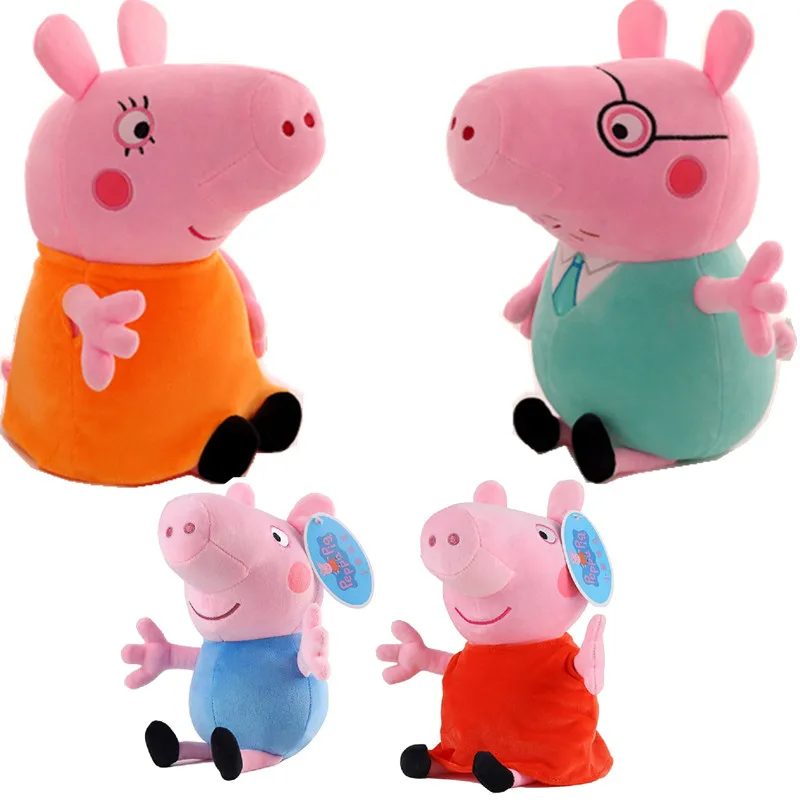 Peppa pig George Family Plush Toys 19cm Stuffed Doll Party decorations Schoolbag Ornament Toys For Children
Peppa pig George Family Plush Toys 19cm Stuffed Doll Party decorations Schoolbag Ornament Toys For Children