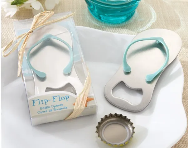 Beach Themed Wedding Favour Flip Flop Bottle Opener Bride Shower