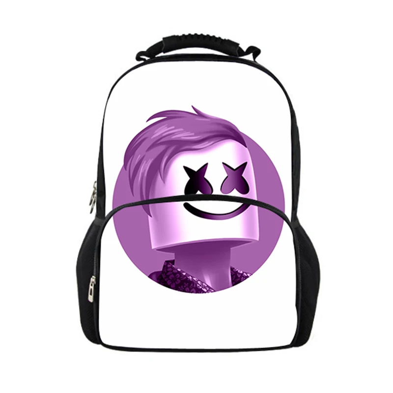 School Bags Marshmello Backpack Bookbag Children men women Shoulder Bag Students Large Backpack Travel Bag teenagers Mask dj
School Bags Marshmello Backpack Bookbag Children men women Shoulder Bag Students Large Backpack Travel Bag teenagers Mask dj