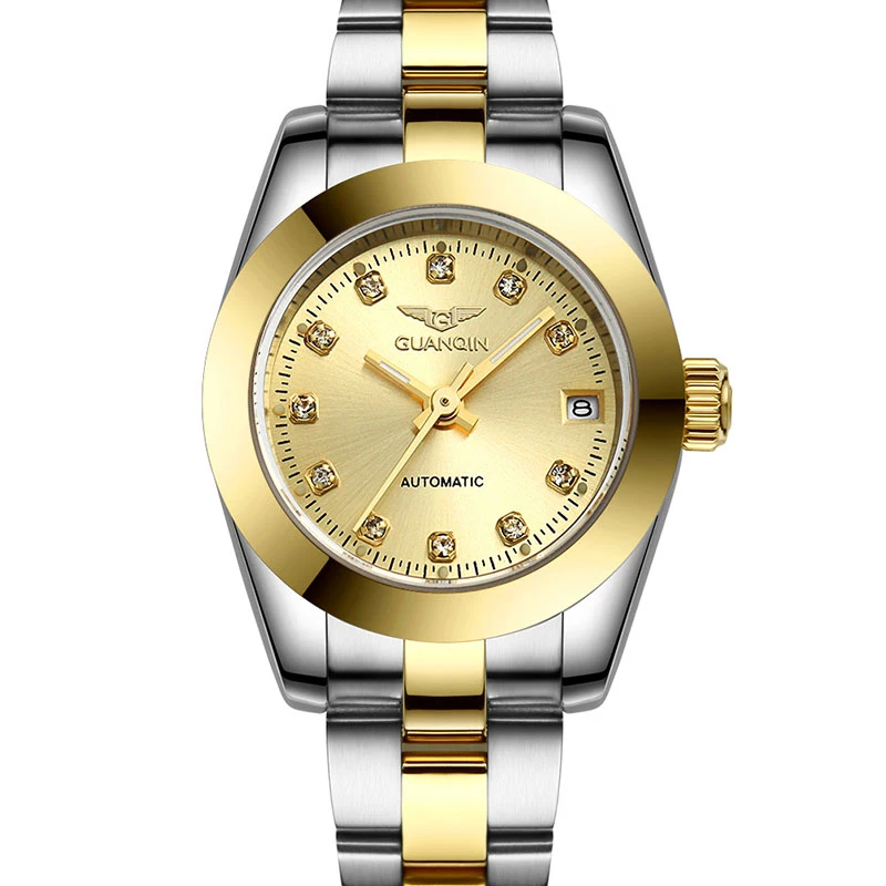GUANQIN GQ70005 Automatic watch women Luxury Waterproof Diamond sapphire gold watch men watches top brand 12 month Guaranteed
GUANQIN GQ70005 Automatic watch women Luxury Waterproof Diamond sapphire gold watch men watches top brand 12 month Guaranteed