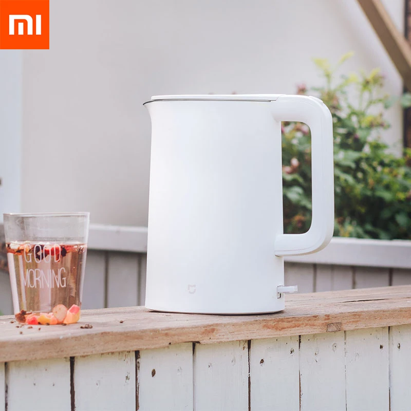 Original Xiaomi Mijia 1.5L Water Kettle Handheld Instant Heating Electric Water Kettle Auto Power-off Protection Wired Kettle
Original Xiaomi Mijia 1.5L Water Kettle Handheld Instant Heating Electric Water Kettle Auto Power-off Protection Wired Kettle